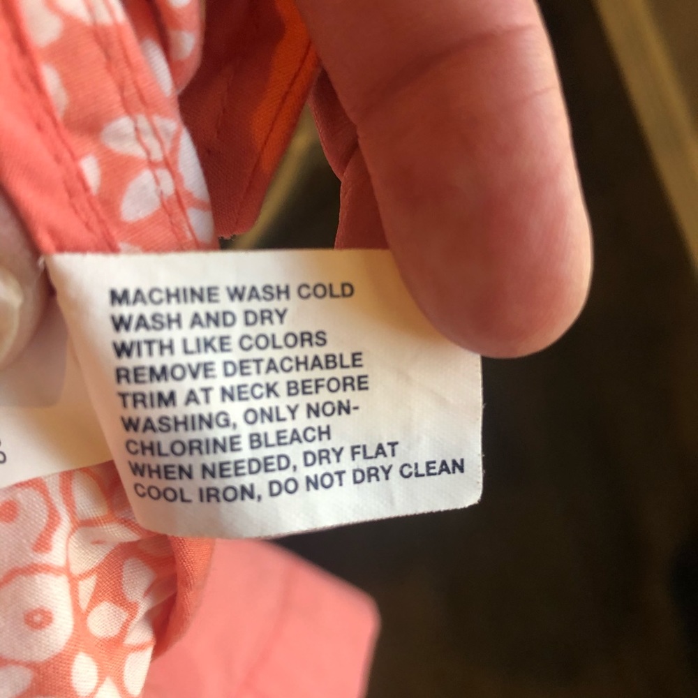 🔥 3 FOR $25 SALE 🔥 GAP Coral | Peach Trench Coat XL - Picture 8 of 9